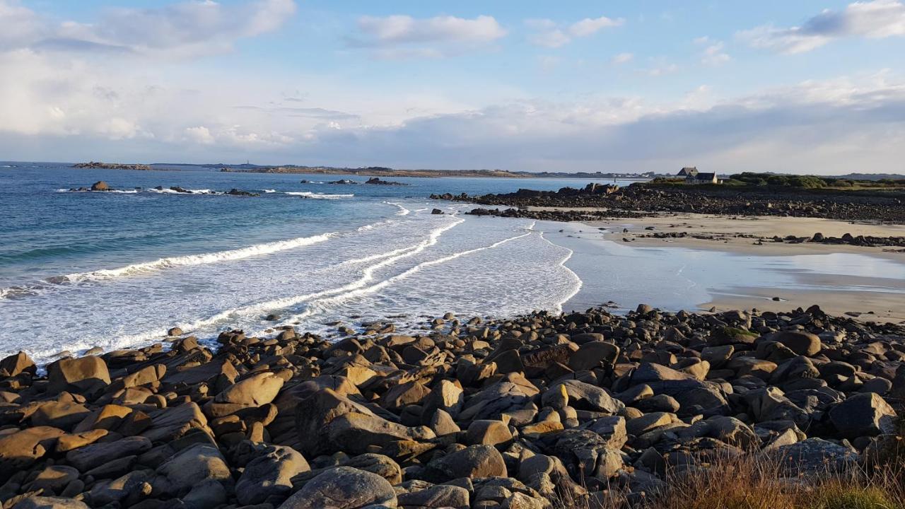 Maison De Vacances Bord De Mer Sibiril Mogueriec Finistere La Villa Leonie Экстерьер фото