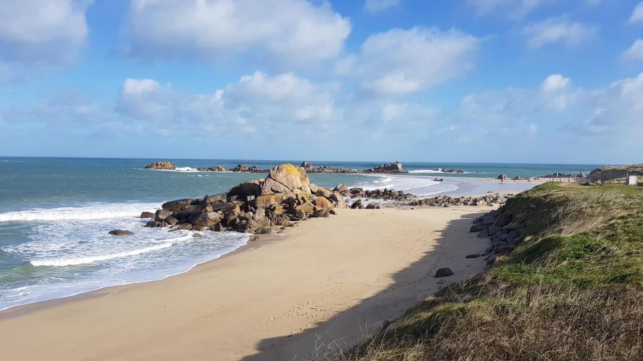 Maison De Vacances Bord De Mer Sibiril Mogueriec Finistere La Villa Leonie Экстерьер фото