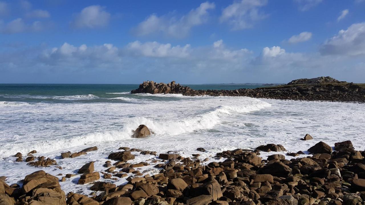 Maison De Vacances Bord De Mer Sibiril Mogueriec Finistere La Villa Leonie Экстерьер фото