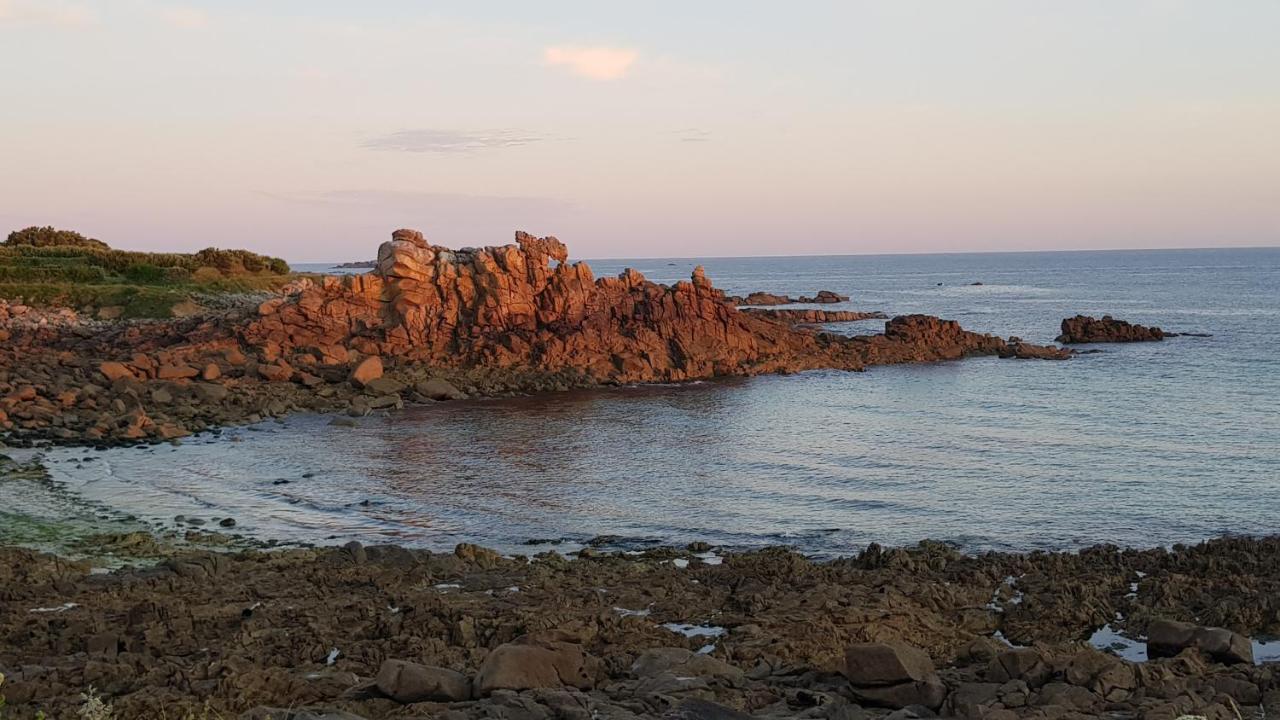 Maison De Vacances Bord De Mer Sibiril Mogueriec Finistere La Villa Leonie Экстерьер фото