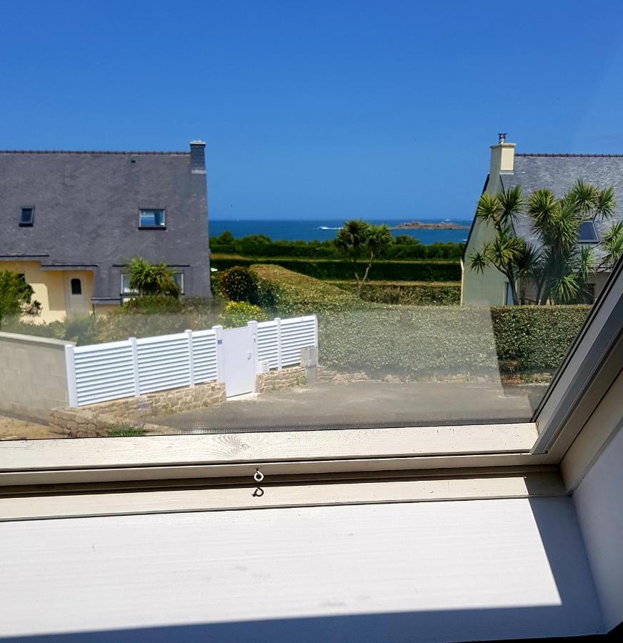 Maison De Vacances Bord De Mer Sibiril Mogueriec Finistere La Villa Leonie Экстерьер фото