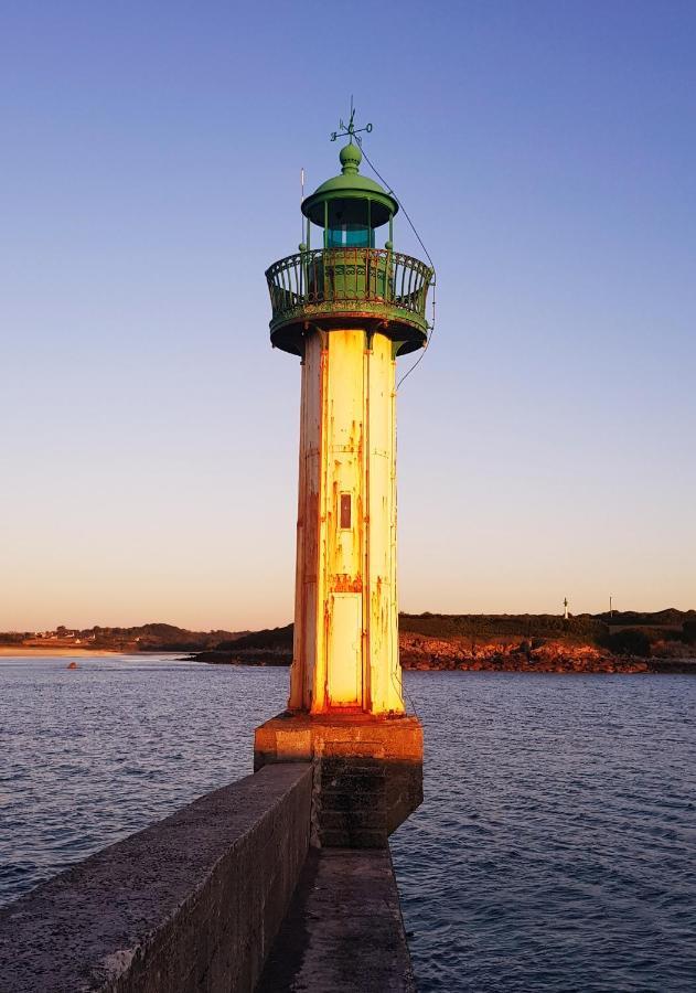 Maison De Vacances Bord De Mer Sibiril Mogueriec Finistere La Villa Leonie Экстерьер фото